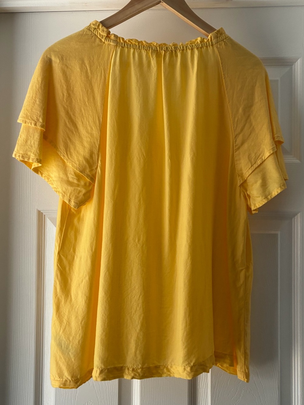 Cloth & Stone Ruffle-Neck Top - Picture 6 of 6